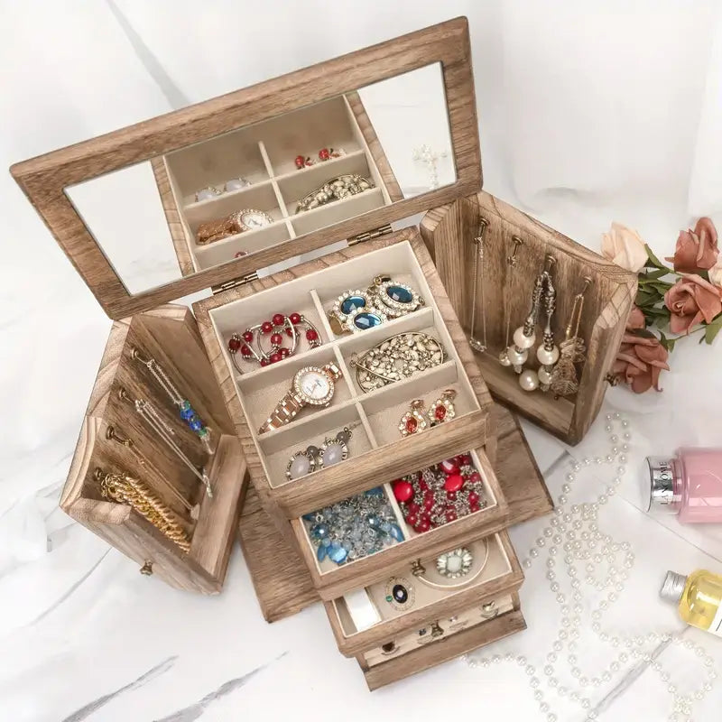 elegant jewelry organizer box
