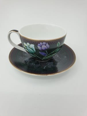 Bloom Peacock - Espresso Set (Cup and Saucer) x 6