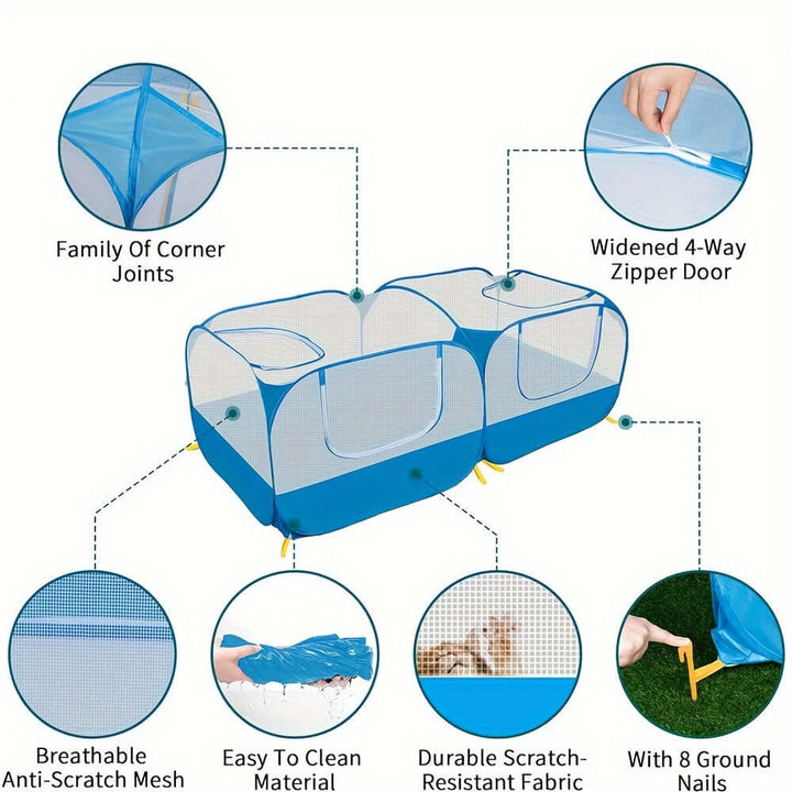 portable outdoor pet playpen