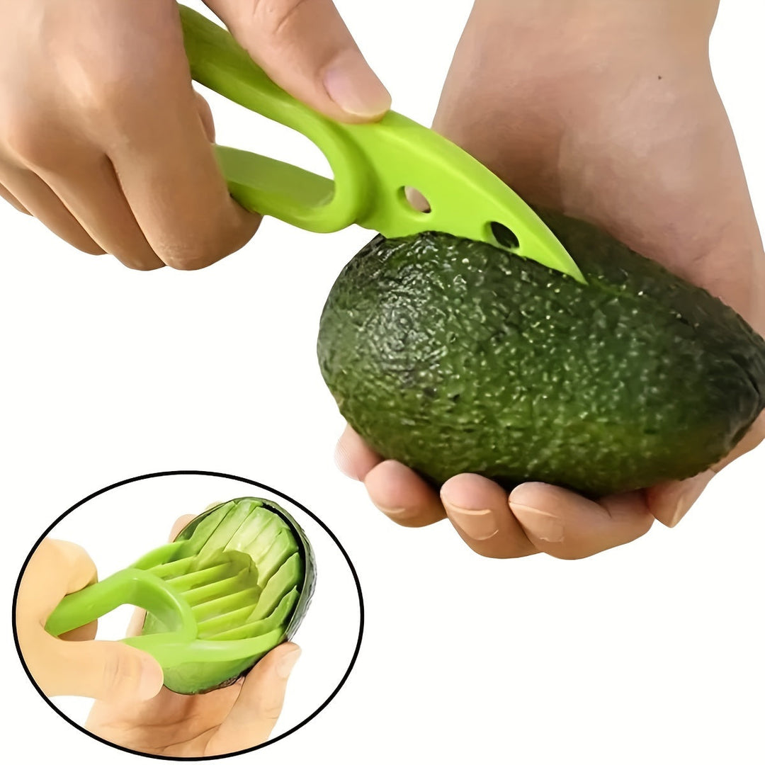 2-in-1 Avocado Slicer &amp; Pitter Multifunctional Kitchen Tool-2
