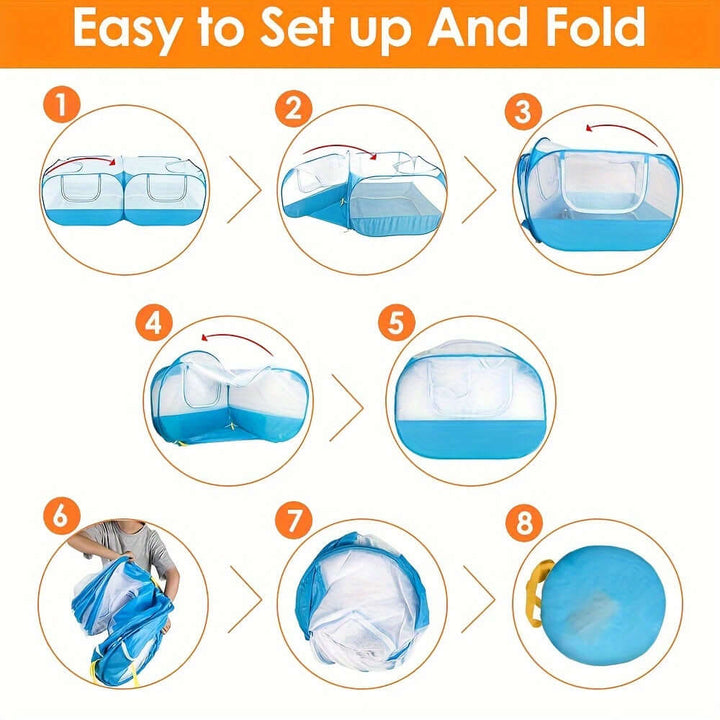 portable outdoor pet playpen