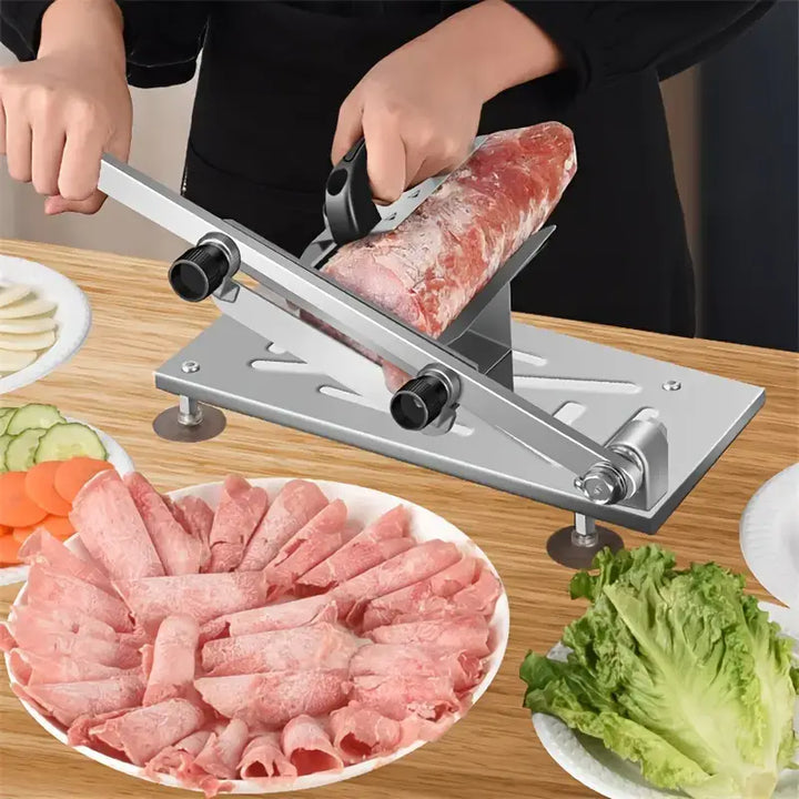 adjustable thickness food slicer