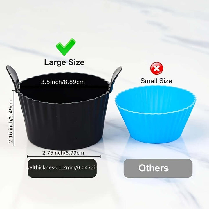 silicone air fryer baking cups