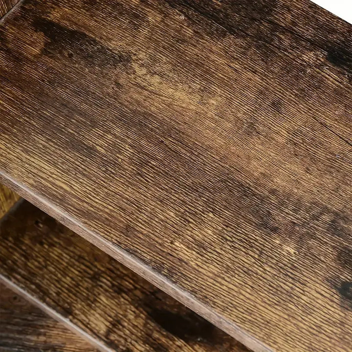 eco-friendly wooden desktop organizer