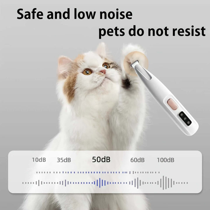 LED pet grooming clippers