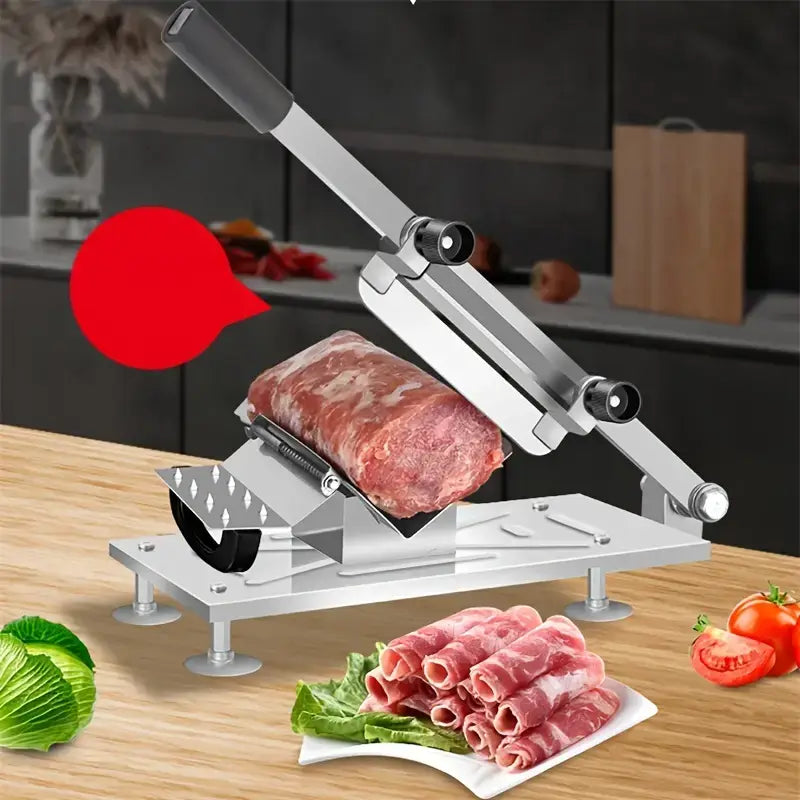 adjustable thickness food slicer