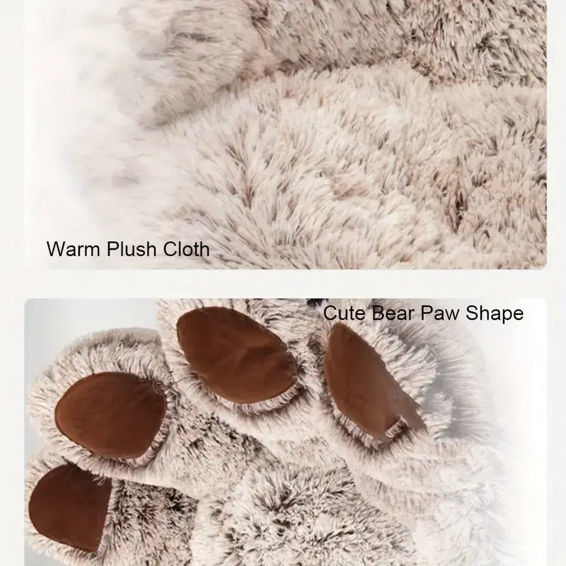 bear paw shape pet sofa