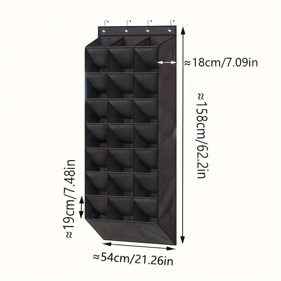 foldable shoe organizer with compartments