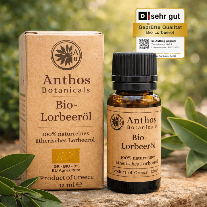 Lorbeeröl Bio 12 ml – 100 % naturrein | Lebensmittelqualität-1