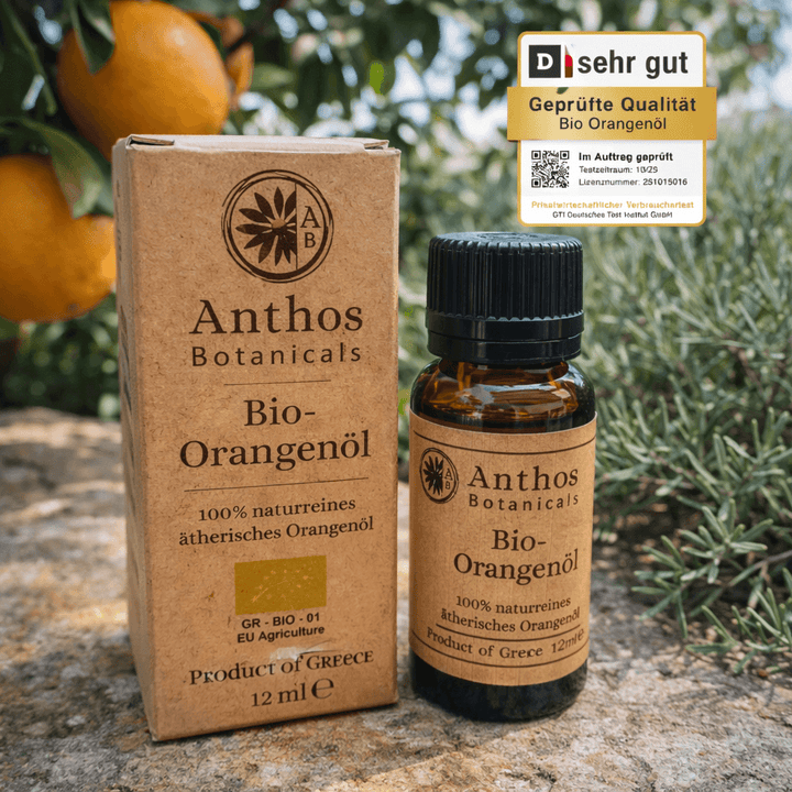 Orangenöl Bio 12 ml – 100 % naturrein | Lebensmittelqualität-1
