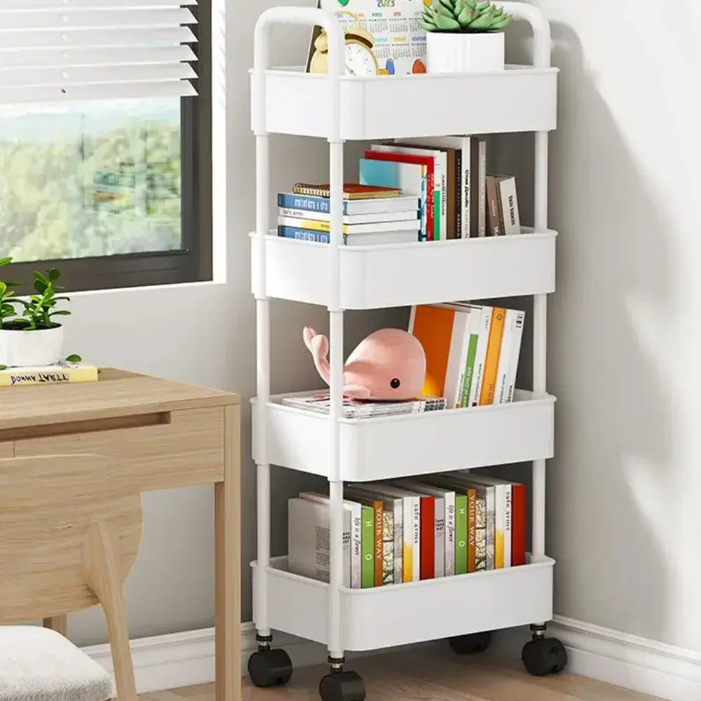 mobile kitchen organizer cart