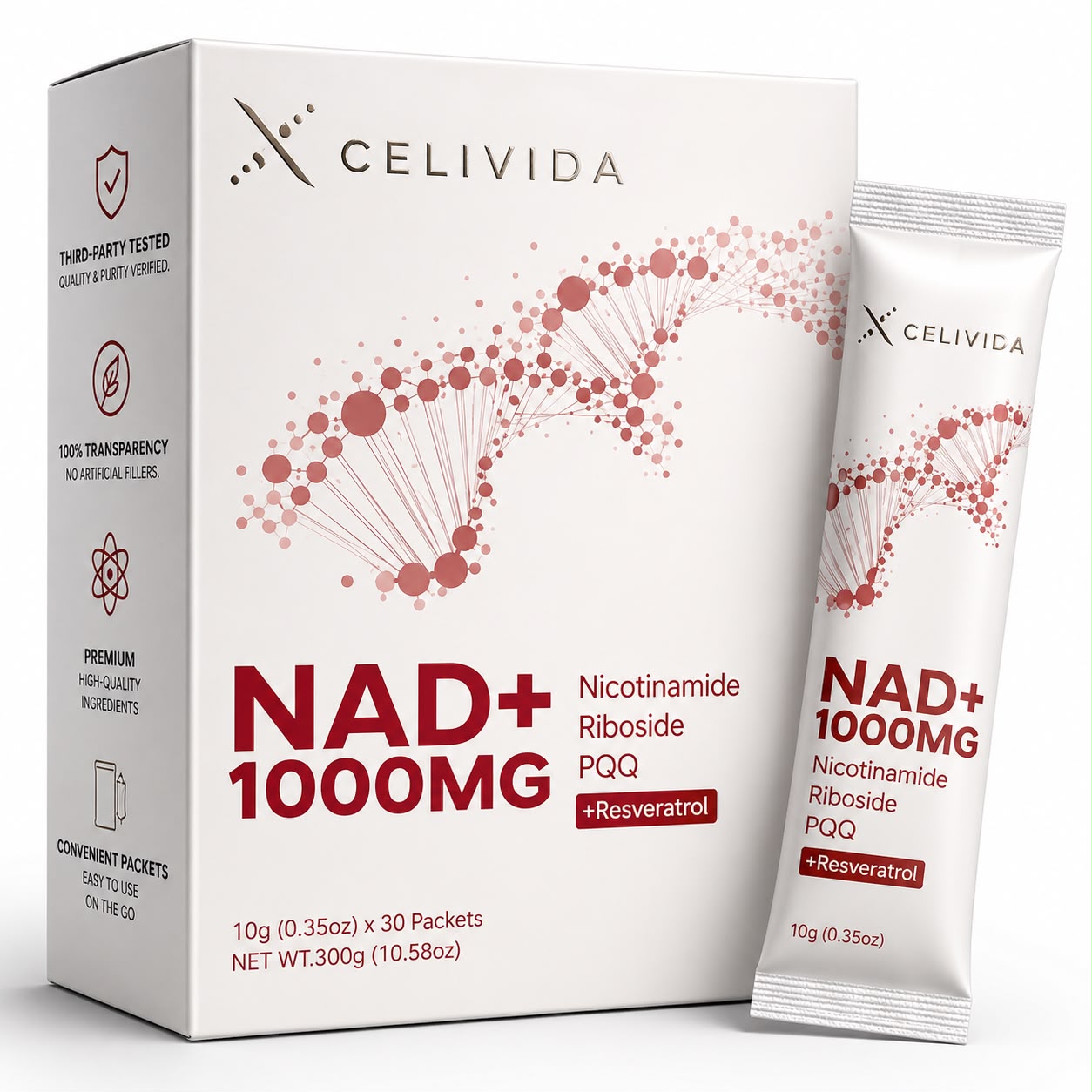 CELIVIDA® NAD+ Premium 1000 mg