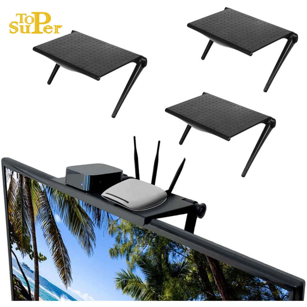 TV monitor storage organizer