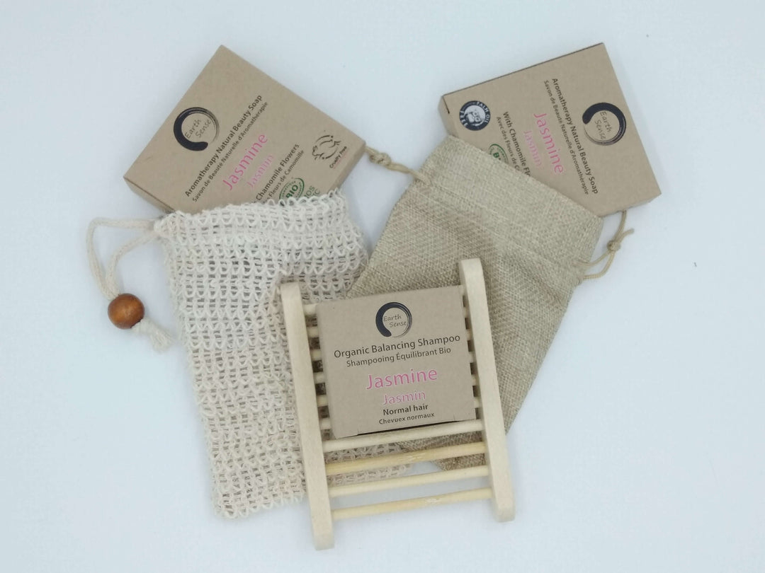 organic bath and body gift set