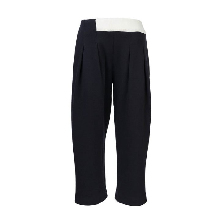 Black Sweatpants Organic Cotton Fleece-0