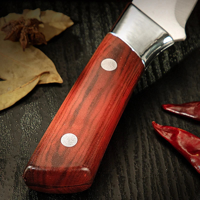 Kitchen Boning Knife – Stainless Steel Meat Cleaver & Paring Knife