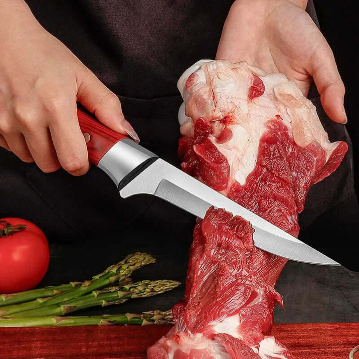 stainless steel boning knife