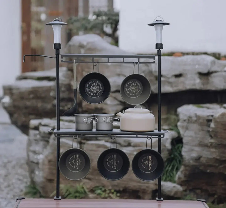 detachable camping storage rack