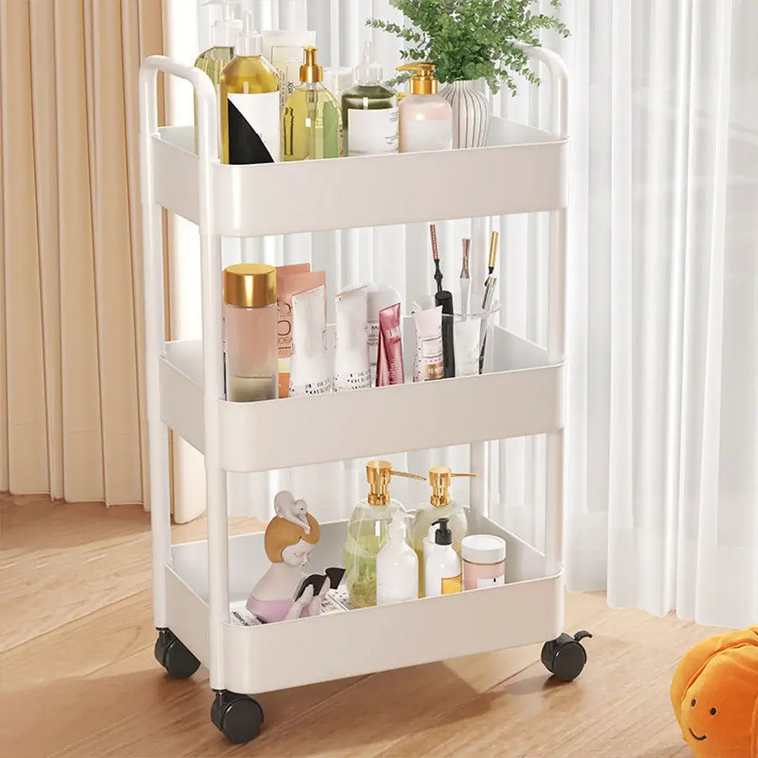 multi-storey kitchen storage trolley