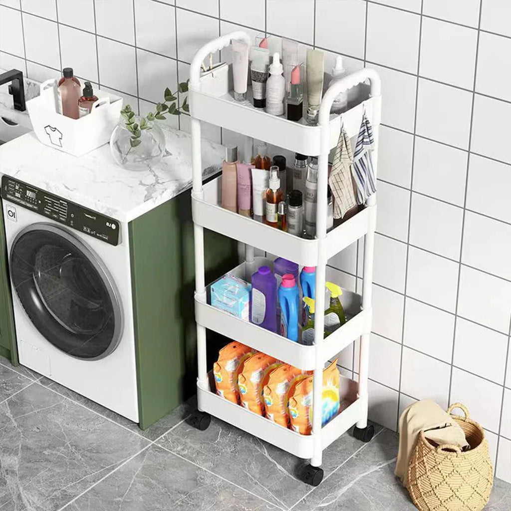 1pc multi-storey kitchen storage shelves trolley
