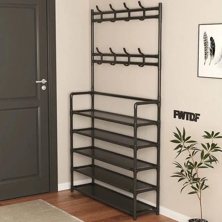 multifunctional coat and shoe rack organizer