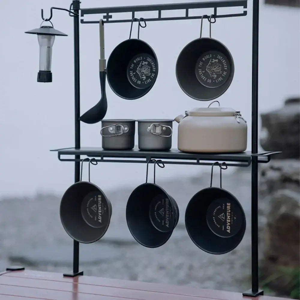 detachable camping storage rack