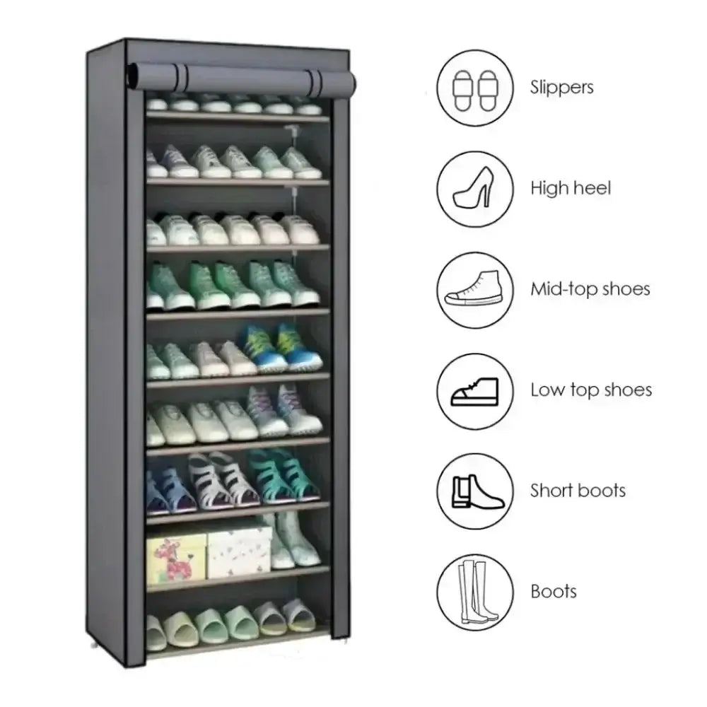 dustproof shoe rack organizer