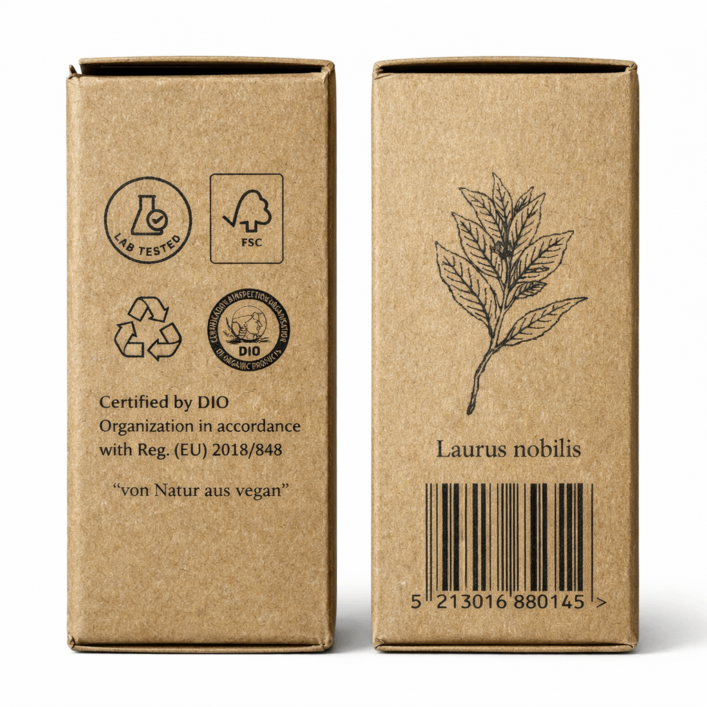 Lorbeeröl Bio 12 ml – 100 % naturrein | Lebensmittelqualität