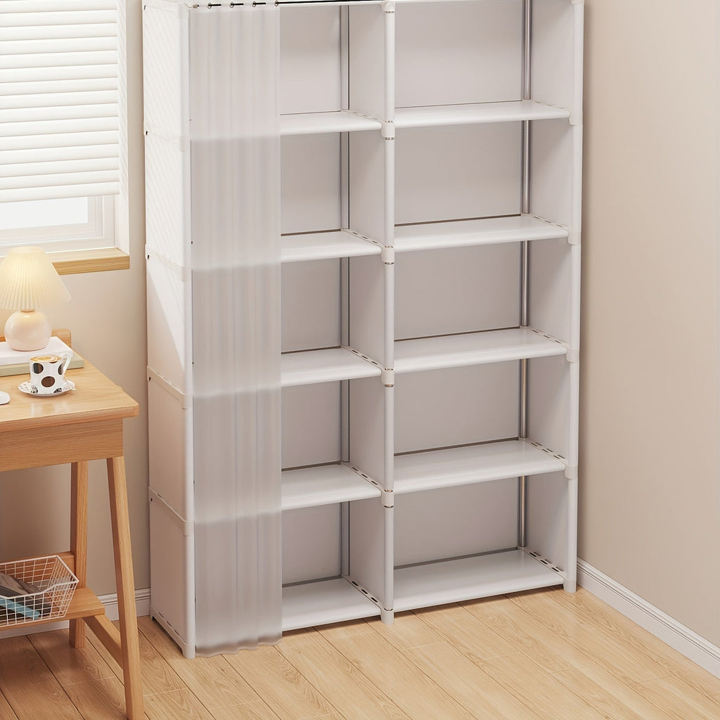 6-Tier Metal Storage Organizer for Office & Home