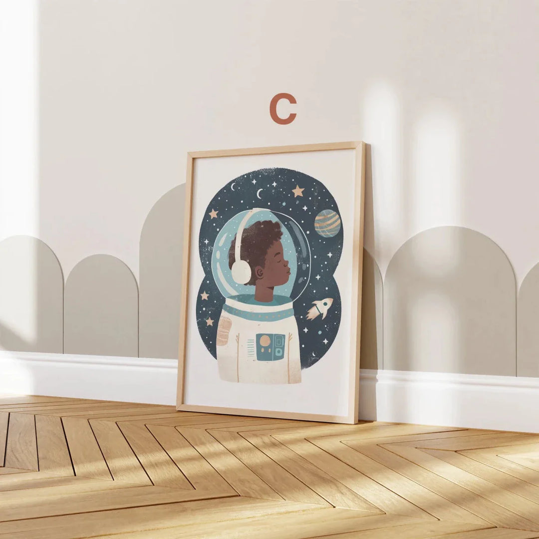 Astronaut Poster for Kids&