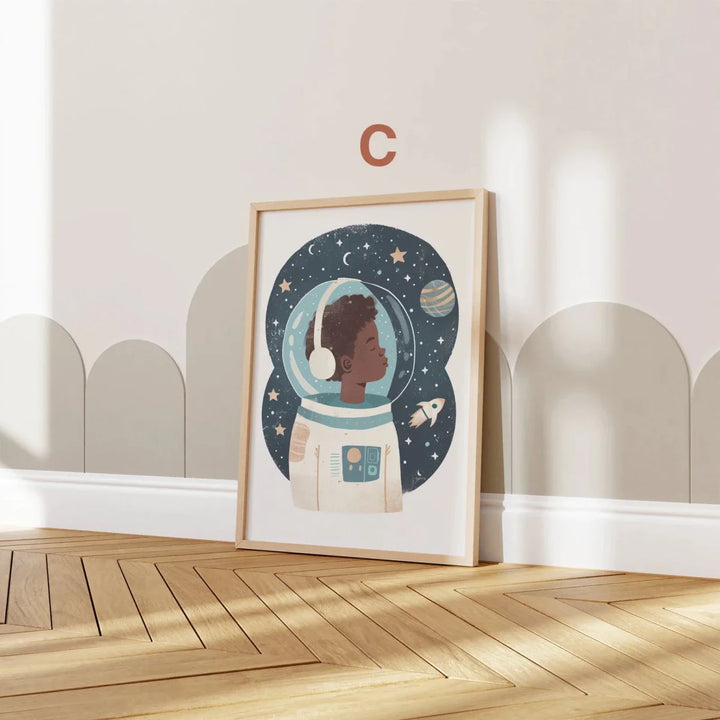 Astronaut Poster for Kids&