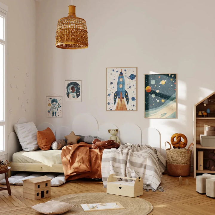 Astronaut Poster for Kids&