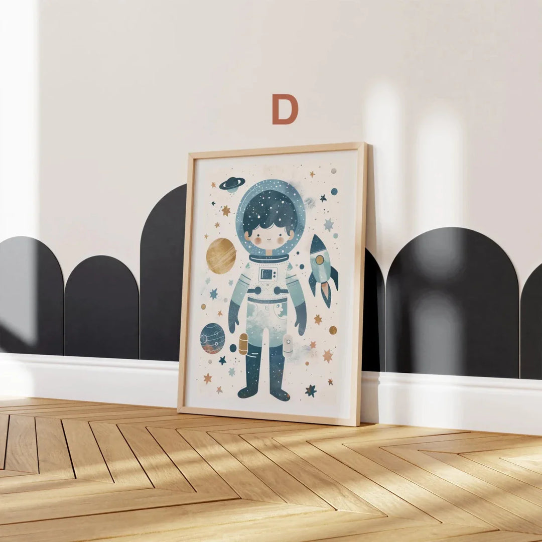 Astronaut Poster for Kids&