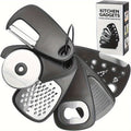 Kitchen Gadget Set Stainless Steel for RV & Camping (6pcs)
