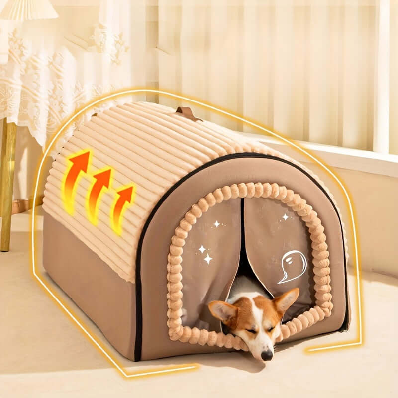 all-season pet bed for small to large pets