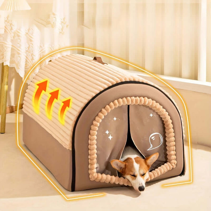 all-season pet bed for small to large pets