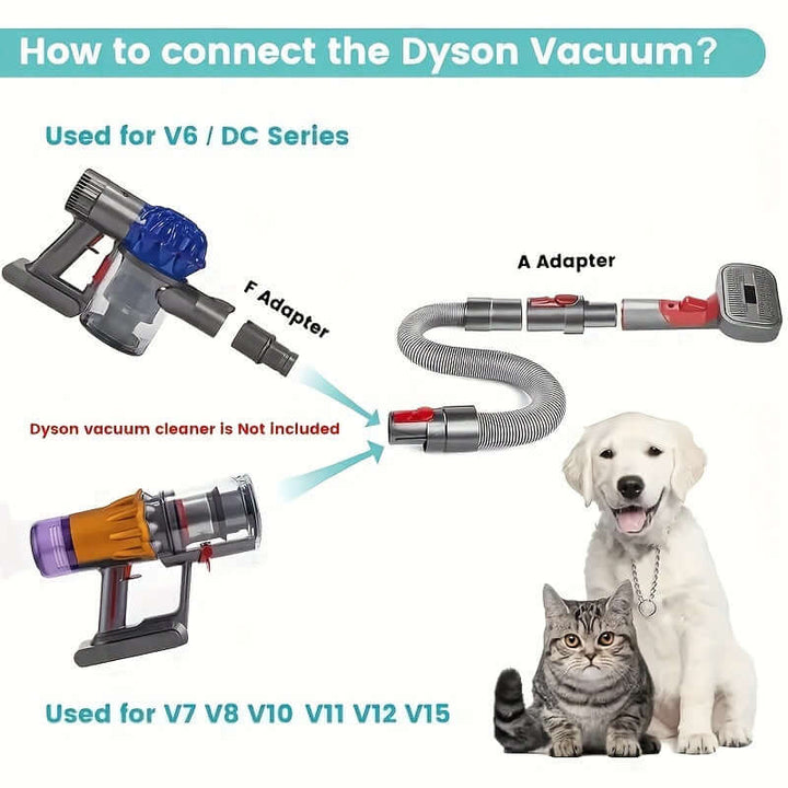 pet vacuum attachment for Dyson V7 V15