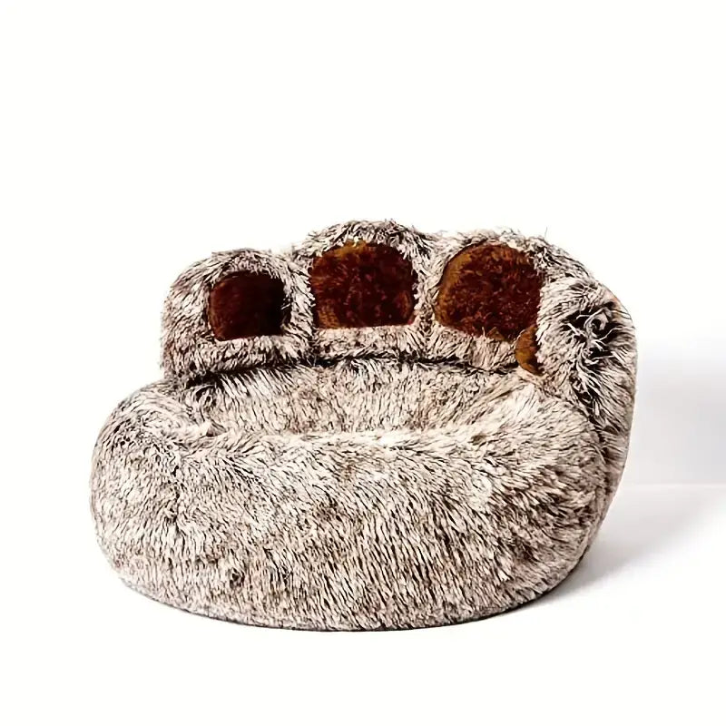 bear paw shape pet sofa