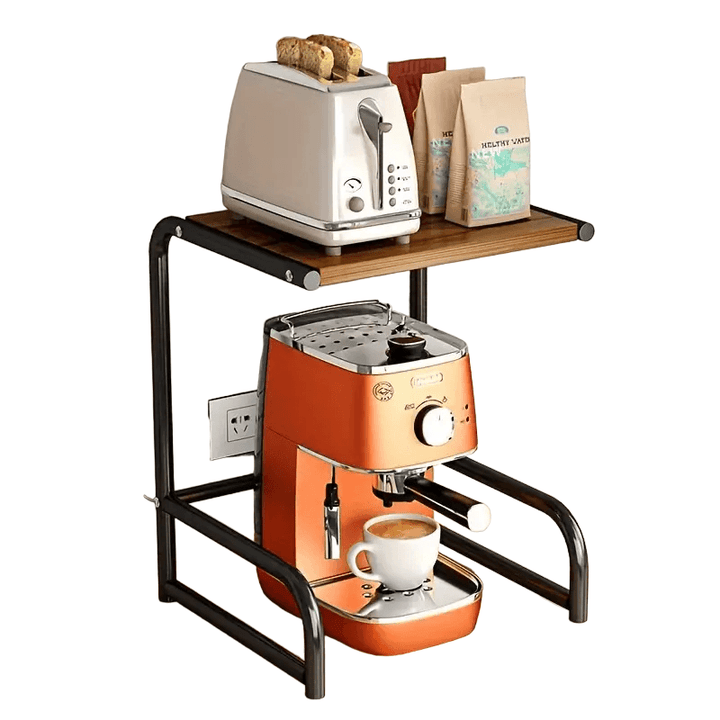 microwave storage shelf organizer
