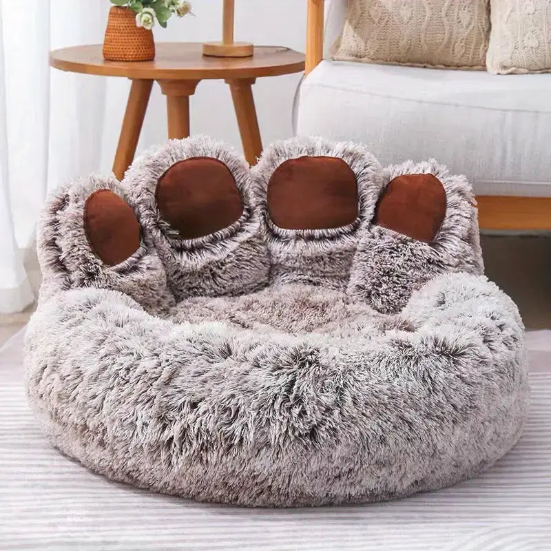 bear paw shape pet sofa