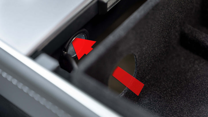 Organizér box na opěrku rukou Tesla Model 3/Y