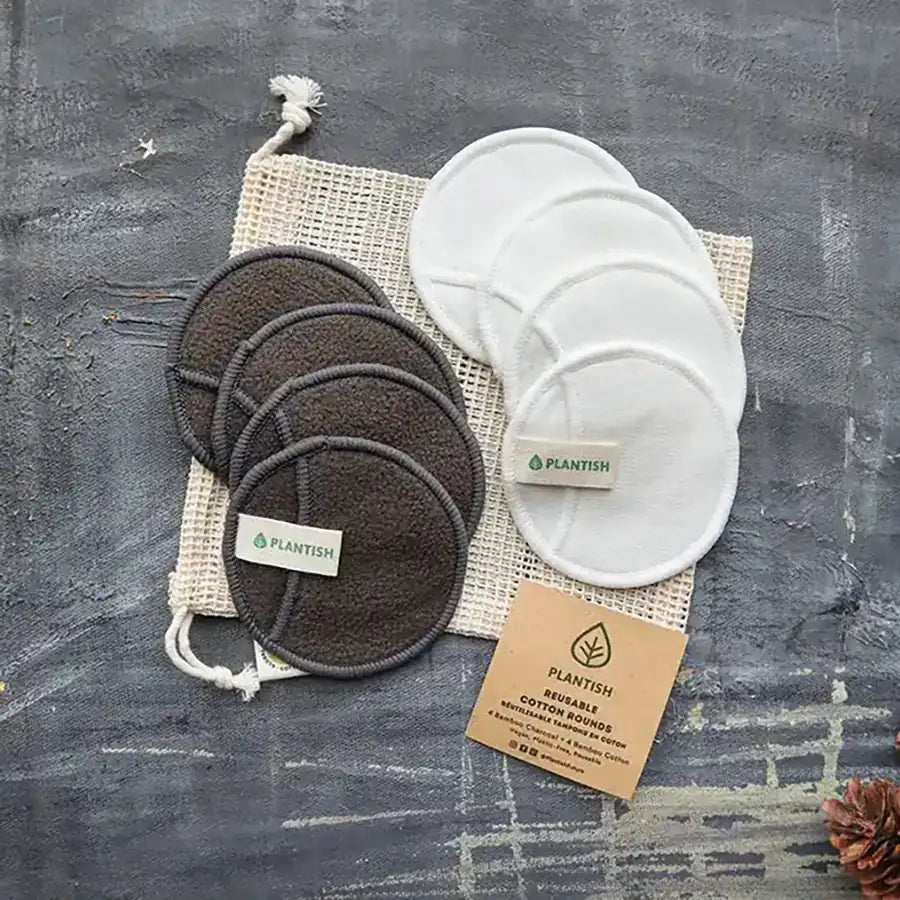 Wiederverwendbare Wattepads - 100% Baumwolle