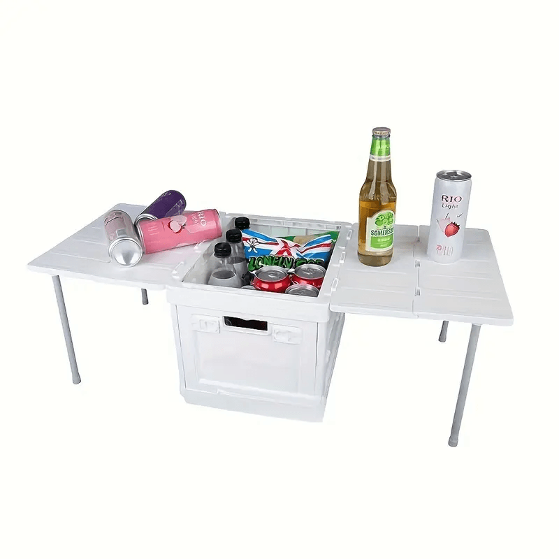 foldable storage box for picnics and camping