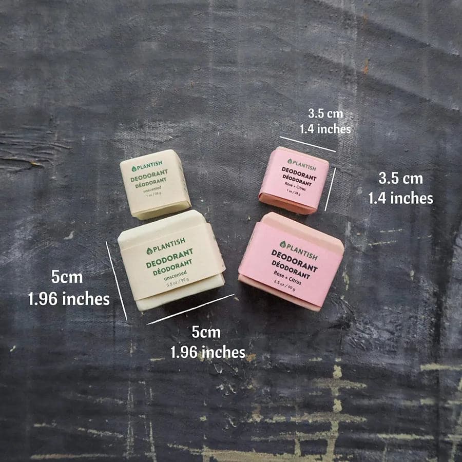 Zero-Waste-Deo-Riegel - unparfümiert