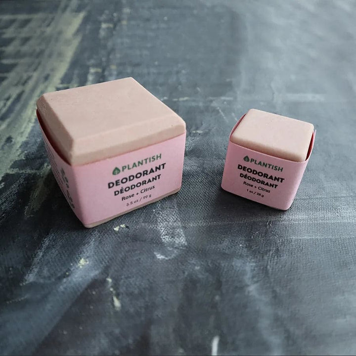 Zero Waste Deodorant Bar - Rose &amp; Citrus-3
