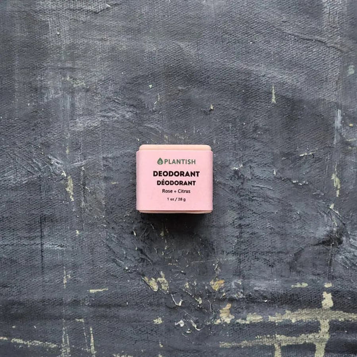 Zero Waste Deodorant Bar - Rose &amp; Citrus-1